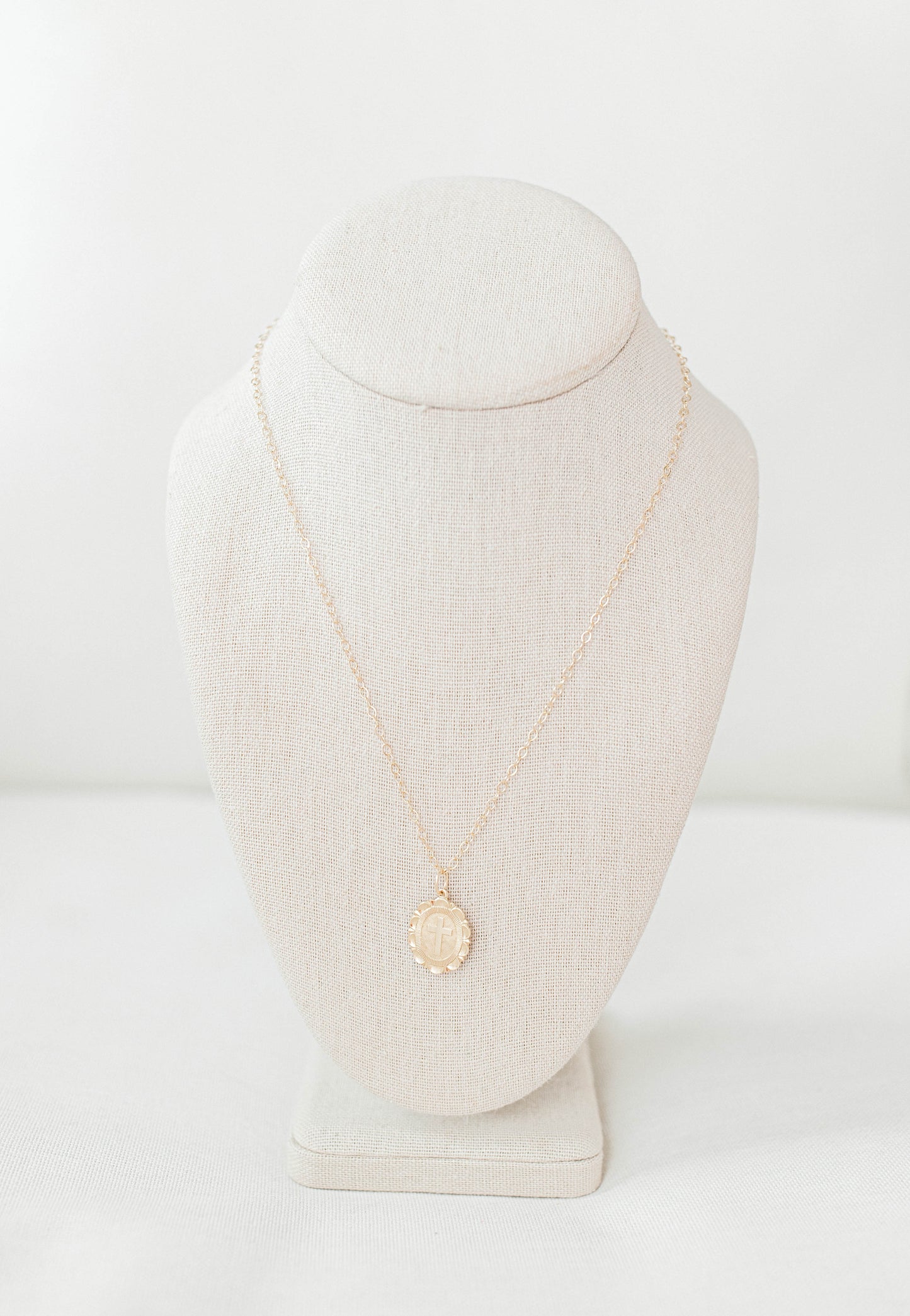 Heirloom Cross Pendant Necklace