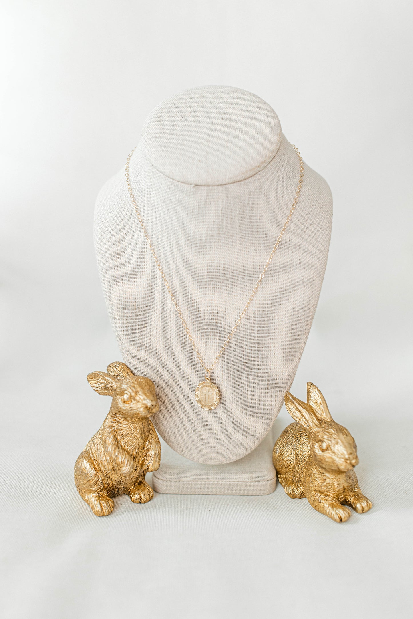 Heirloom Cross Pendant Necklace