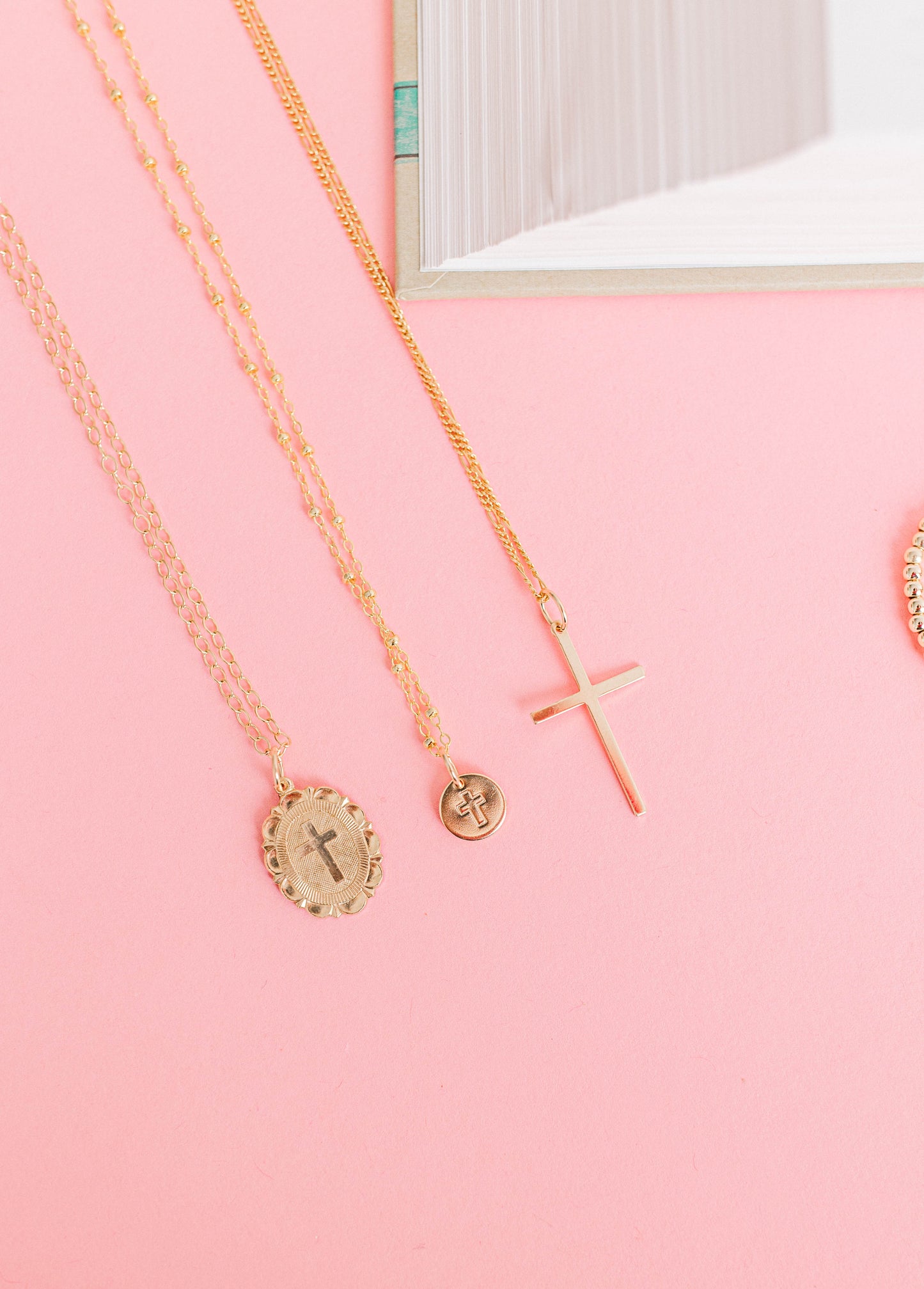 Large Cross Necklace