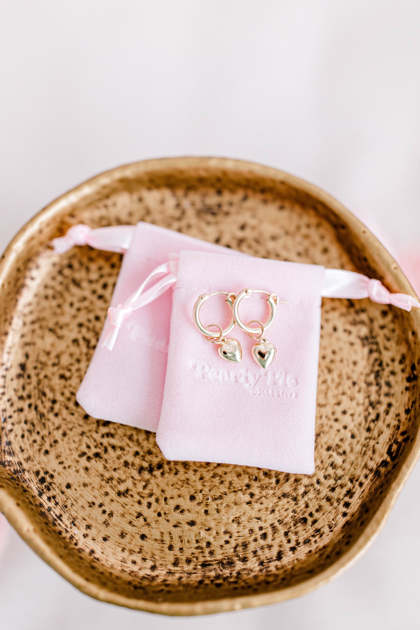 Heart Charm Earrings