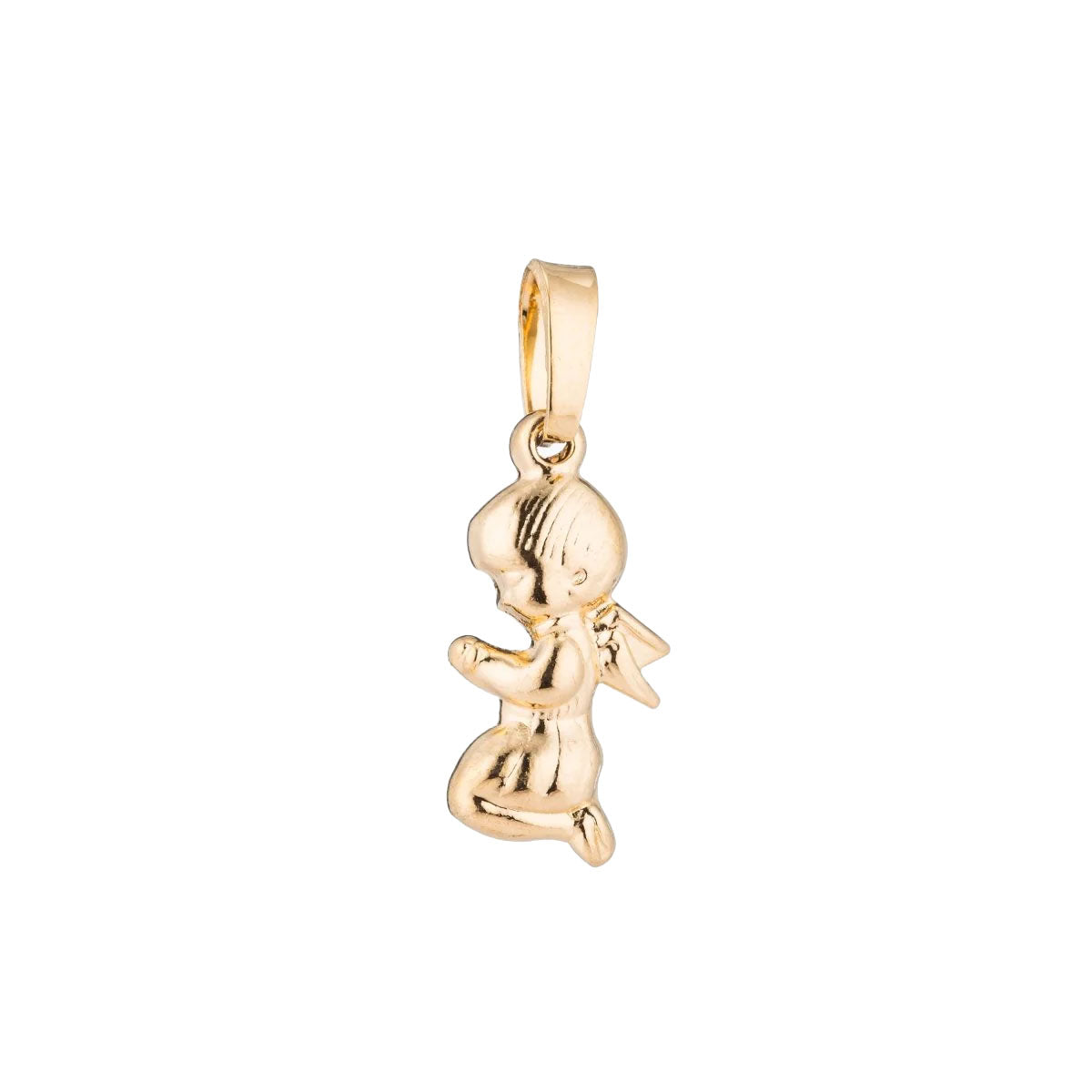 A 14k gold filled praying angel charm made perfectly for your custom made Pearly Pie charm necklace.