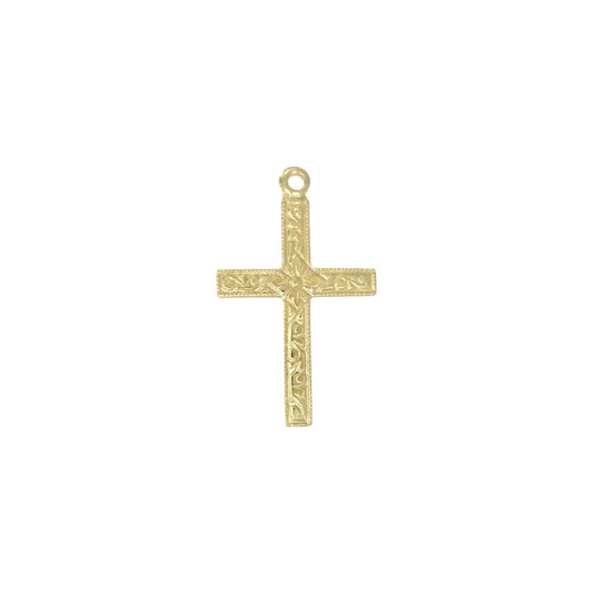 Cross with Details Charm