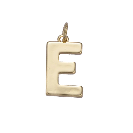 "E" Minimalist Charm